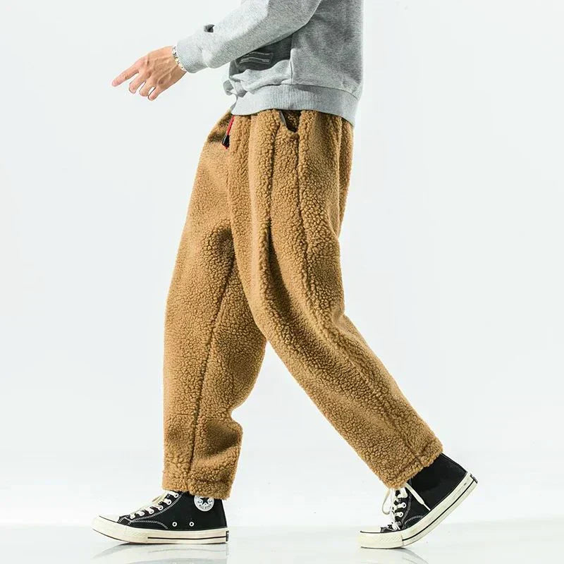Ansel Tykke sweatpants i fleece