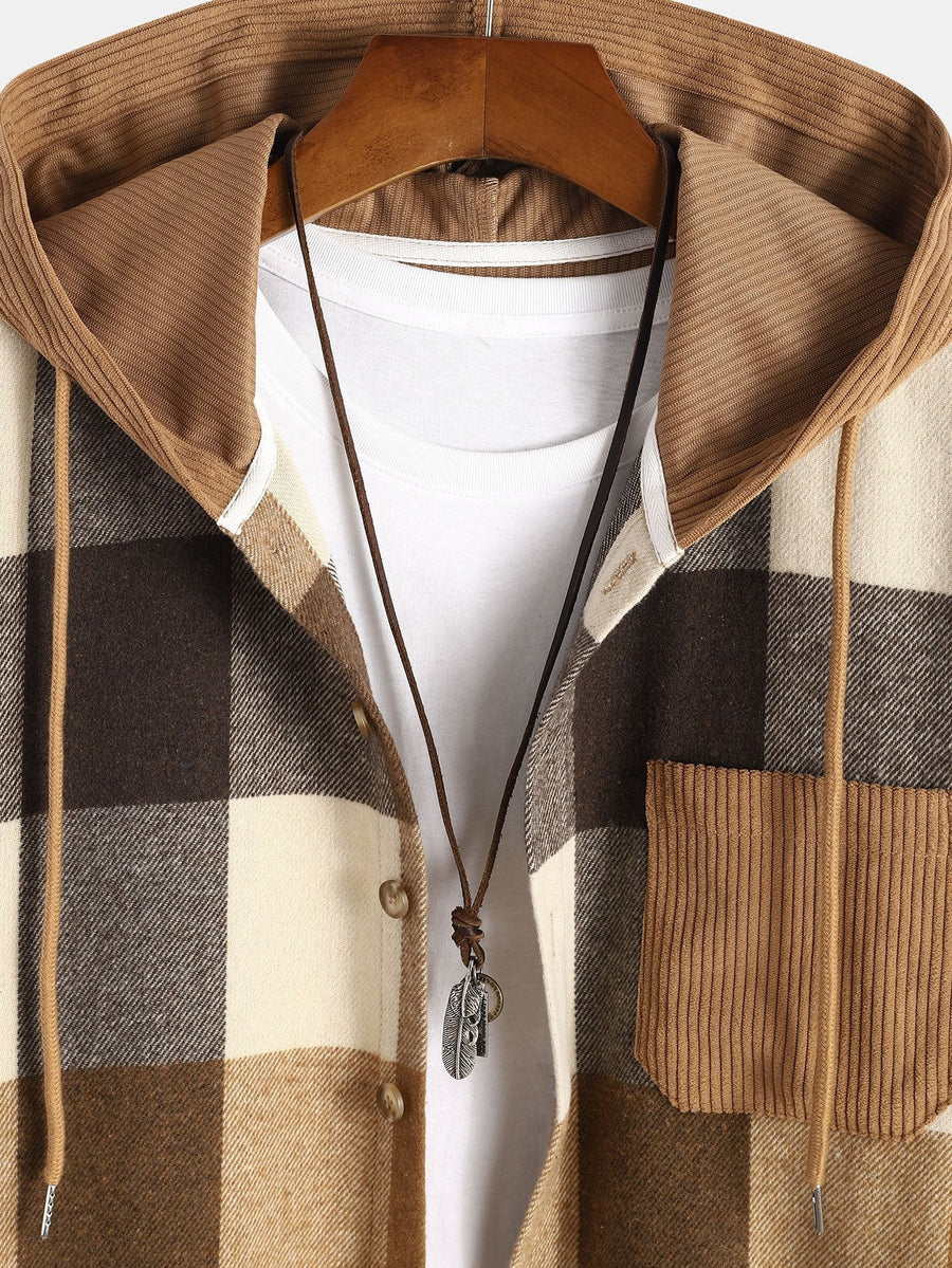 Luther Ternet skjorte med hætte