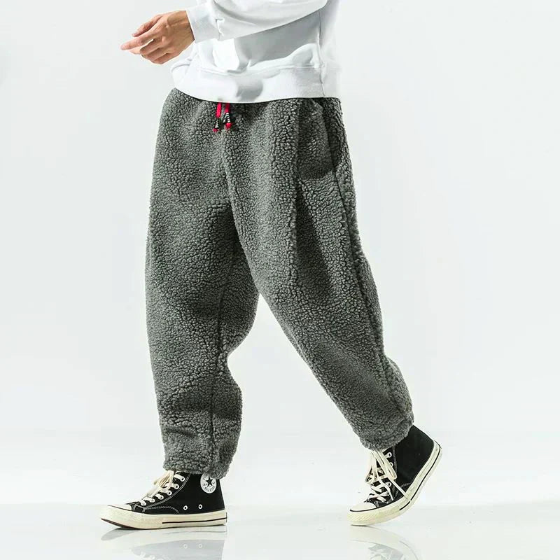 Ansel Tykke sweatpants i fleece