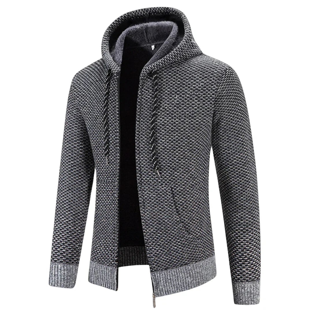 Arnaud Premium sweatshirt med hætte i uldblanding