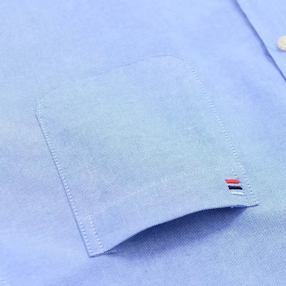 Lorenzo Langærmet bomuldsskjorte til mænd